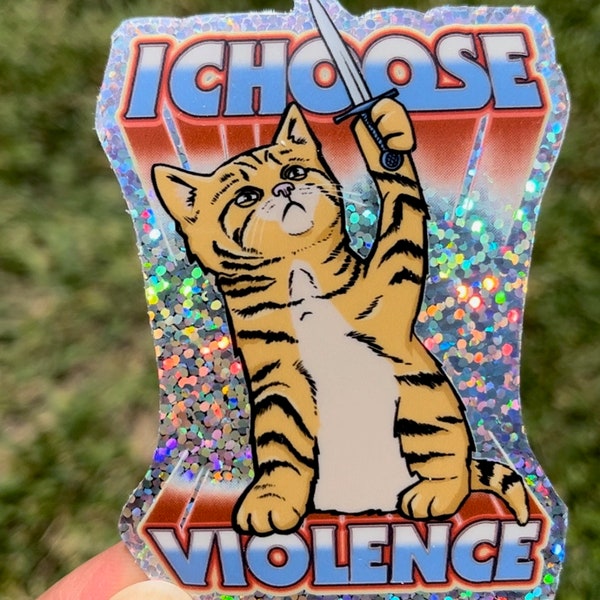 Choose Violence Goose Etsy