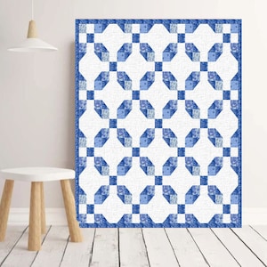 Blue Willow - Digital Quilt Pattern
