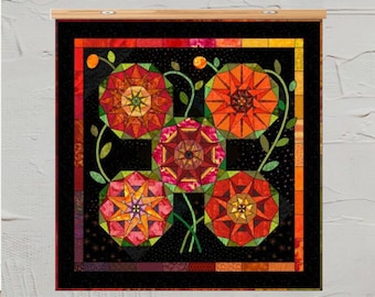 Congregation of Poppies - Quilt Kit