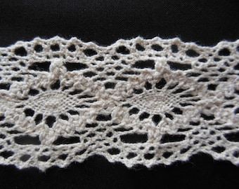 Natural Cotton Lace - 1 metre - 4.5cm wide
