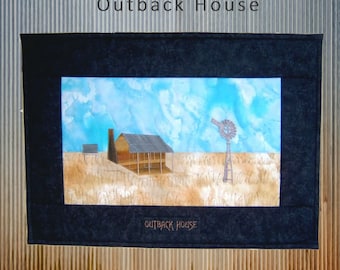 QUILT KIT - 'Outback House' - 21" x 14" (52cm x 34cm)