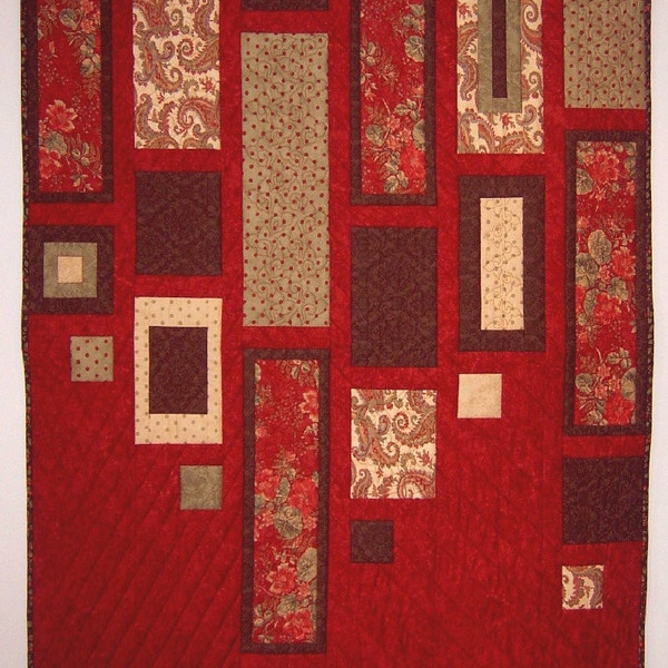 QUILT KIT- 'Firefall' - Finished Size: 110cm X 152cm  (43" x 60")