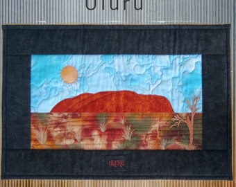 QUILT KIT - 'Uluru'  Ayers Rock - 21" x 14" (52cm x 34cm)