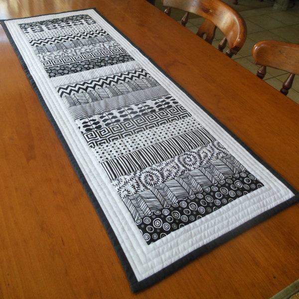 Patchwork Table Runner Etsy