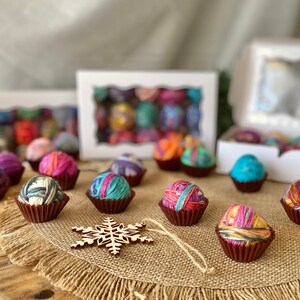Knitters' Chocolate Box - 15x5g Balls Opal Sock Yarn