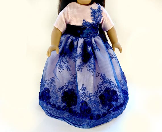 american girl doll ball gowns