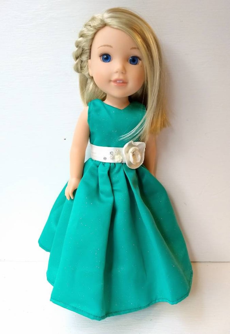 Brown Rectangular Glasses fits 14.5/" American Girl Wellie Wishers Doll Clothes