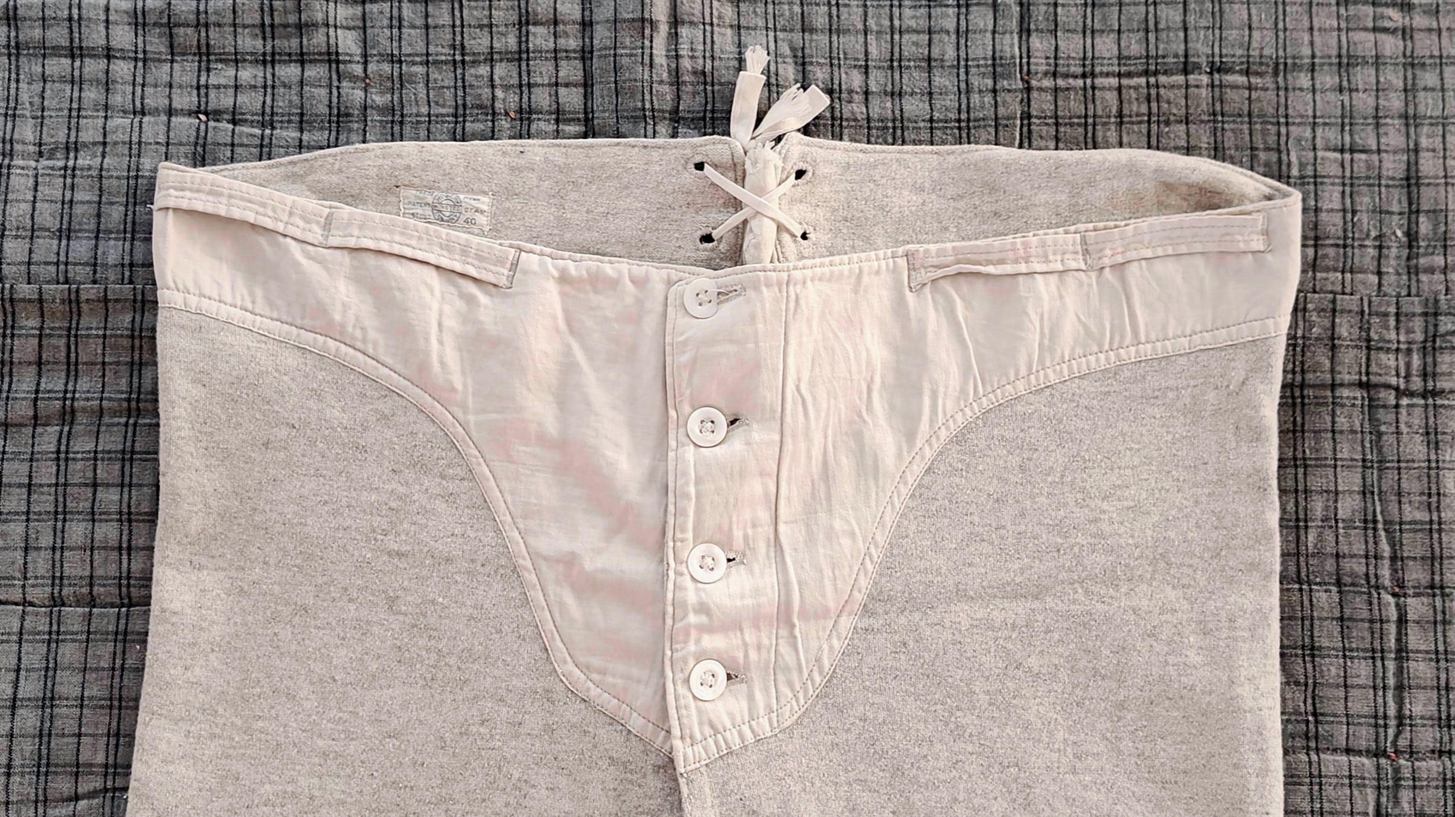 Vintage Wool Long Underwear - Etsy