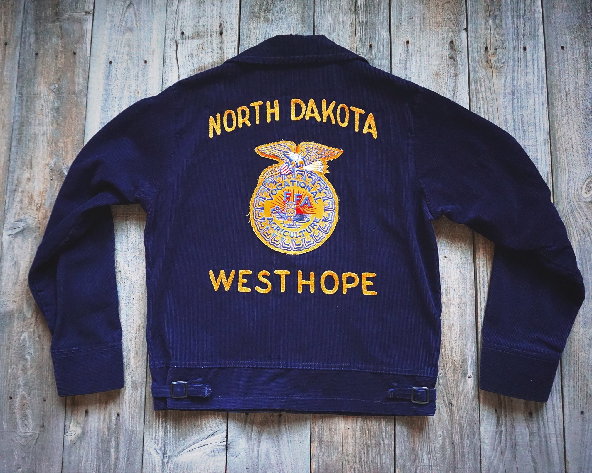 Vintage Ffa Jacket - Etsy 直販オンライン Vintage FFA 42 size 80s Jacket その他