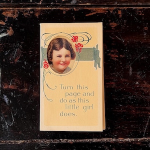1915 Colgate Mechanical Trade Card - Colgate & Co. Ribbon Dental Cream Toothpaste - Old Advertising