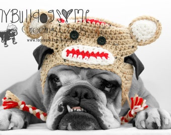 Card #45 / Monkey Love ~ English Bulldog Greeting Card Love