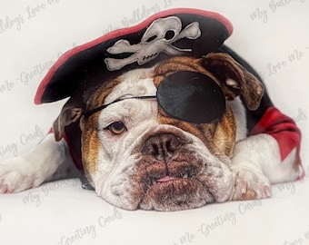 Card #47 / Pirate ~ Multi occasion greeting card