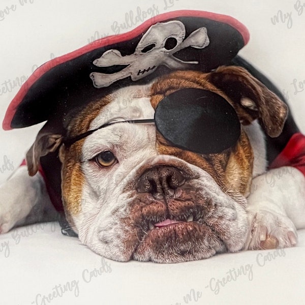 Card #47 / Pirate ~ Multi occasion greeting card