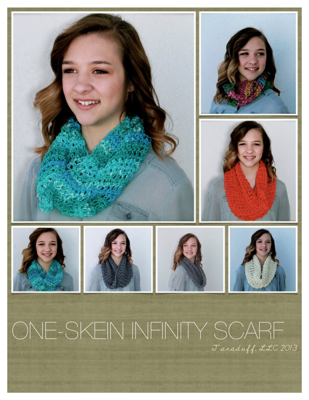 Crochet Cowl Pattern - One Skein Infinity Cowl - Crochet Pattern - Easy ...