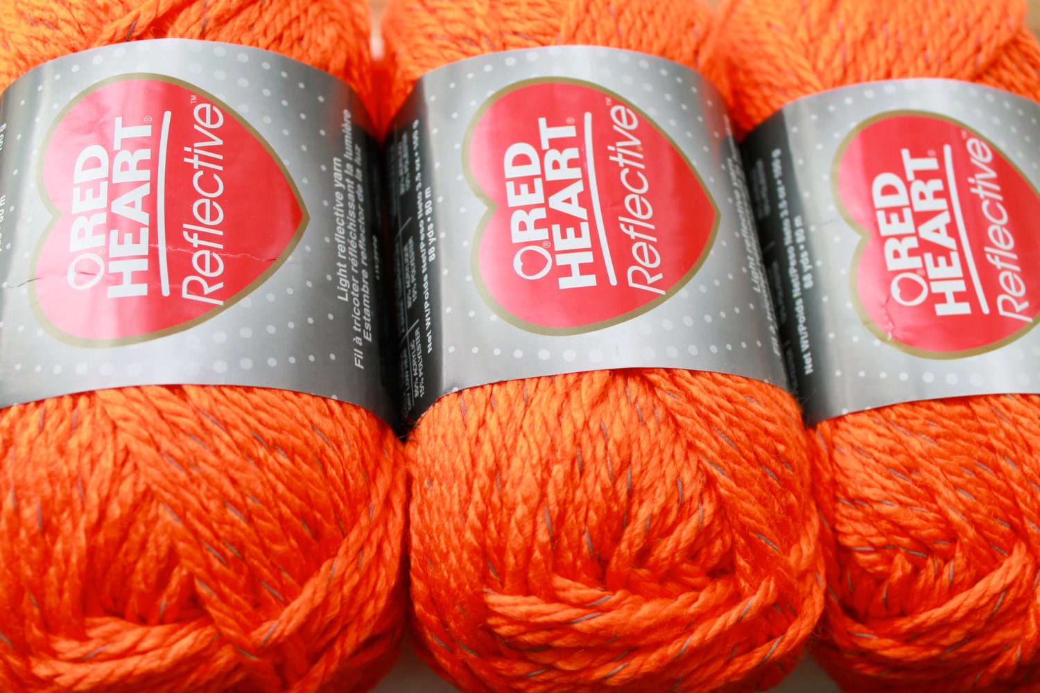 Red Heart Yarn Black Reflective Yarn (5 - Bulky), Free Shipping at