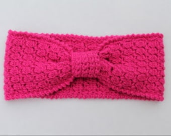 Haakpatroon - boog hoofdband haak oorwarmer patroon haak pdf haak hoofdband patroon hoofdwarmer patroon Felicity Headwrap pdf-bestand