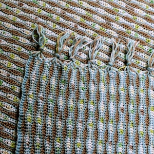 crochet baby pattern, crochet baby blanket pattern, crochet baby afghan pattern, Easy Finish Reversible Baby Afghan Pattern pdf file
