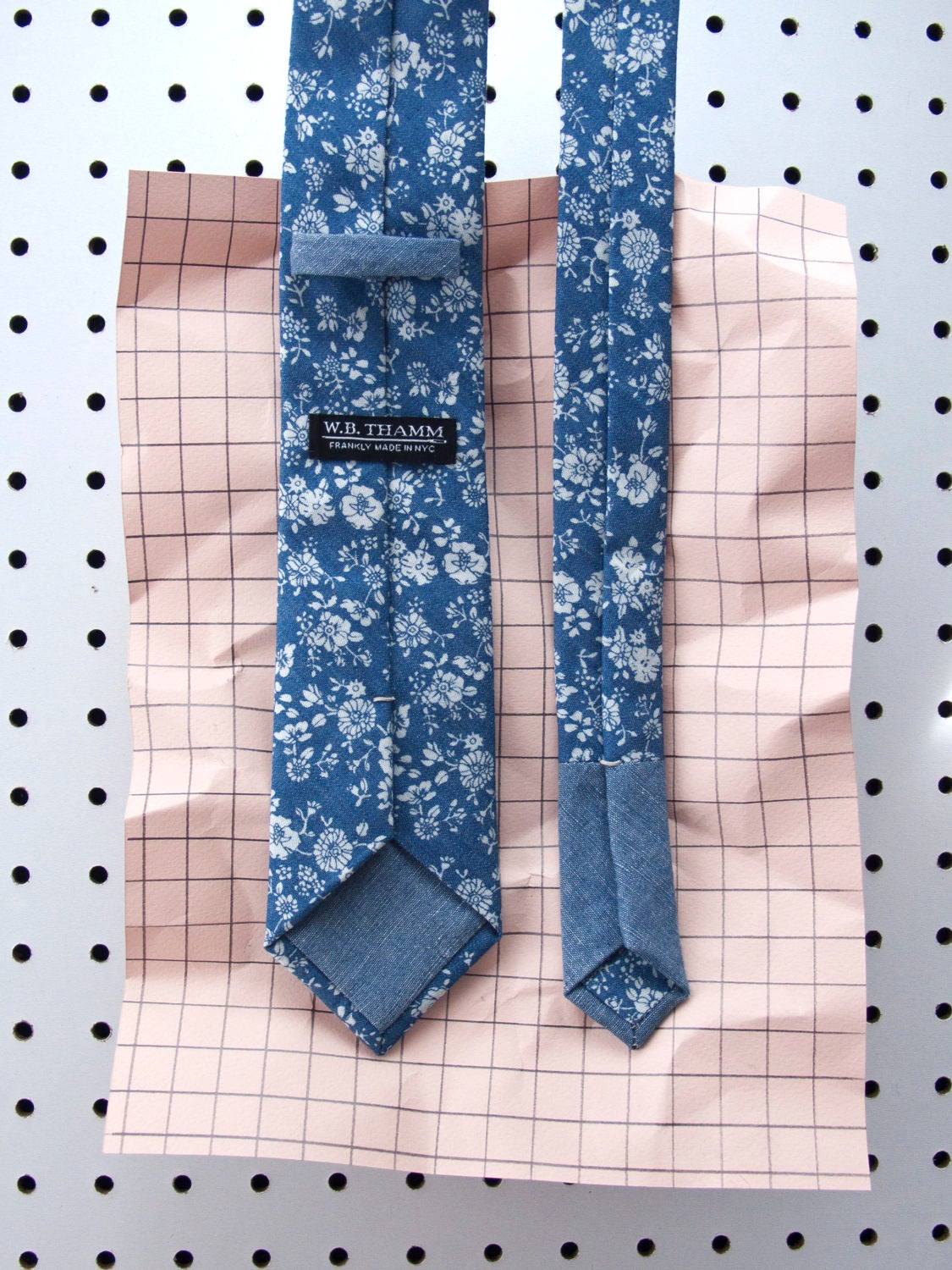 Jack Men's Skinny Necktie Classic point-end Vintage
