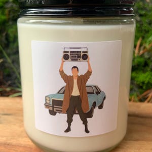 Say Anything . John Cusack . Lloyd Dobler . Ione Skye . GenX . 80s Movie Candle .
