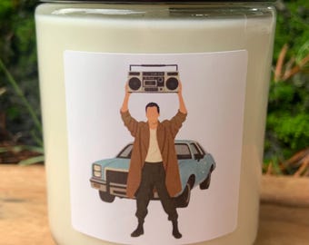 Say Anything . John Cusack . Lloyd Dobler . Ione Skye . GenX . 80s Movie Candle .