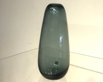 Modern Blue Glass Vase