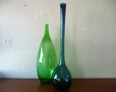 Huge 39 quot Tall Gullaskruf Vase Listing for Blue Vase Only