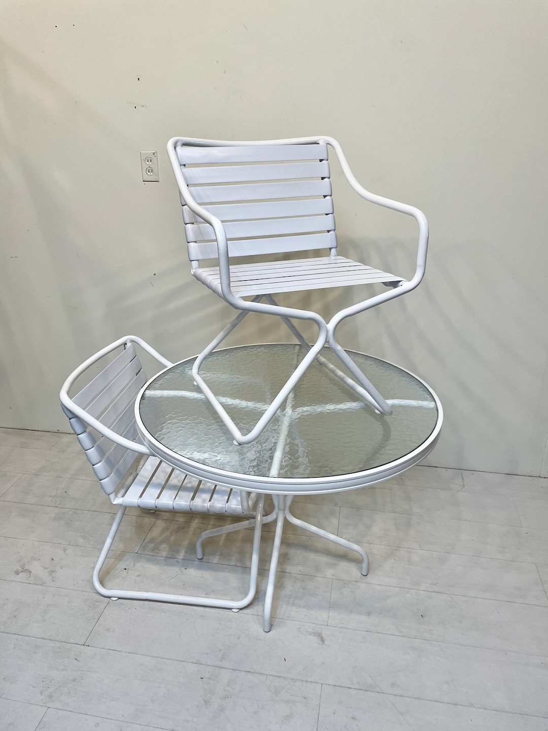 Brown Jordan Kailua Restored Vintage Patio Set With Round Etsy