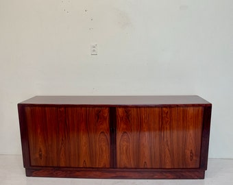 Rosewood Sideboard / Credenza Designed by Hans Peter Hansen for H.P Hansen Denmark