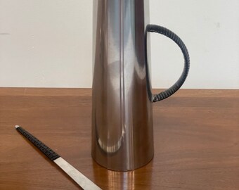 Gabis Stainless Steel Martini Pitcher with Muddler by Nils Nisbel | Made in Sweden | Vintage