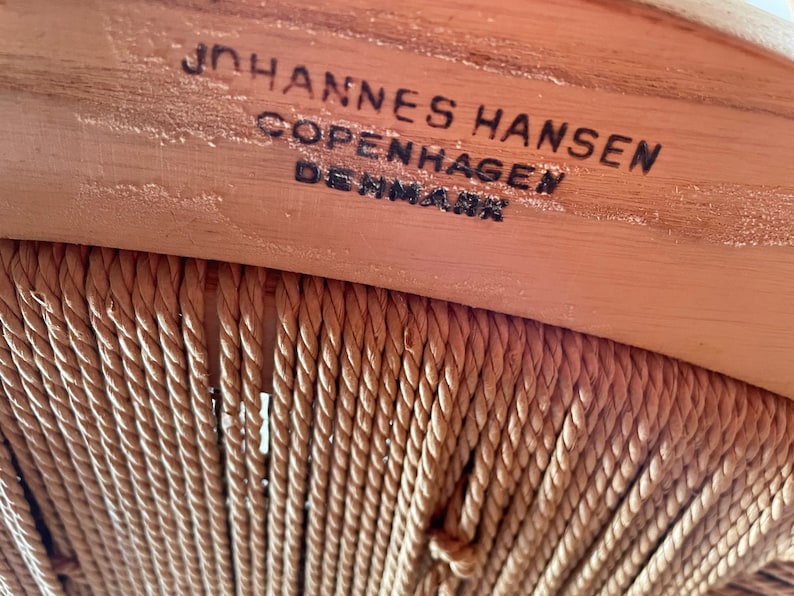 Hans Wegner Peacock Chair PP550 by Johannes Hansen Denmark Vintage Mid Century Original Collector's Item image 9