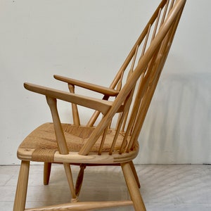 Hans Wegner Peacock Chair PP550 by Johannes Hansen Denmark Vintage Mid Century Original Collector's Item image 3