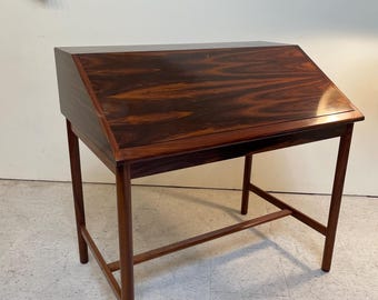 Brazilian Rosewood Slant Front Secretary Desk