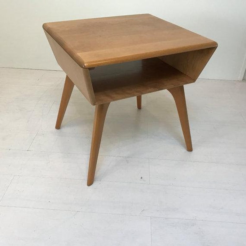 HeywoodWakefield Lamp Table Etsy