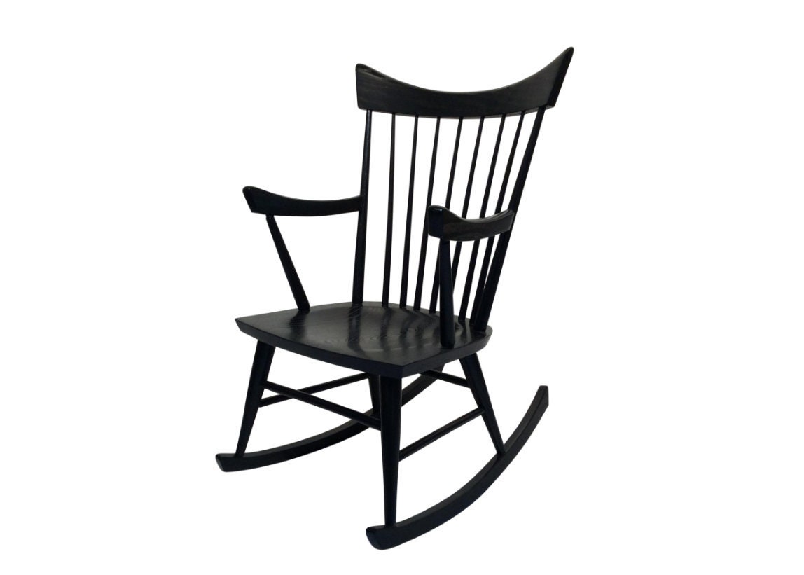 Black rocking chair sales