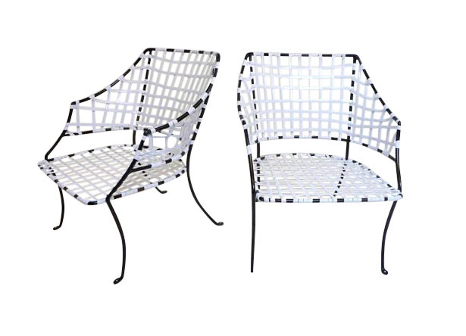 Rare Early Pair of Brown Jordan Patio Lounge Chairs Mid Etsy