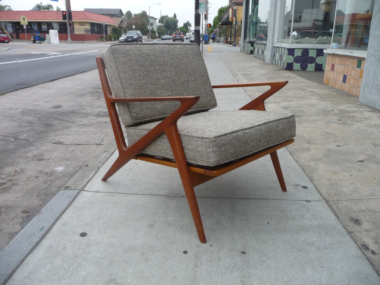 Pair of Selig Z Chairs Mid Century Modern Danish Chairs Danish Etsy