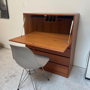 Arnie Wahl Iversen for Linde Teak Secretary Desk