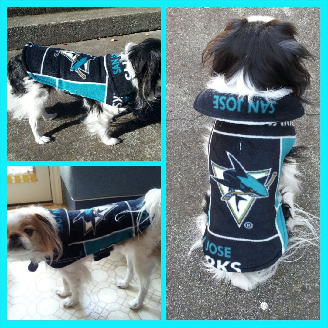 NHL San Jose Sharks Medium Dog Jersey