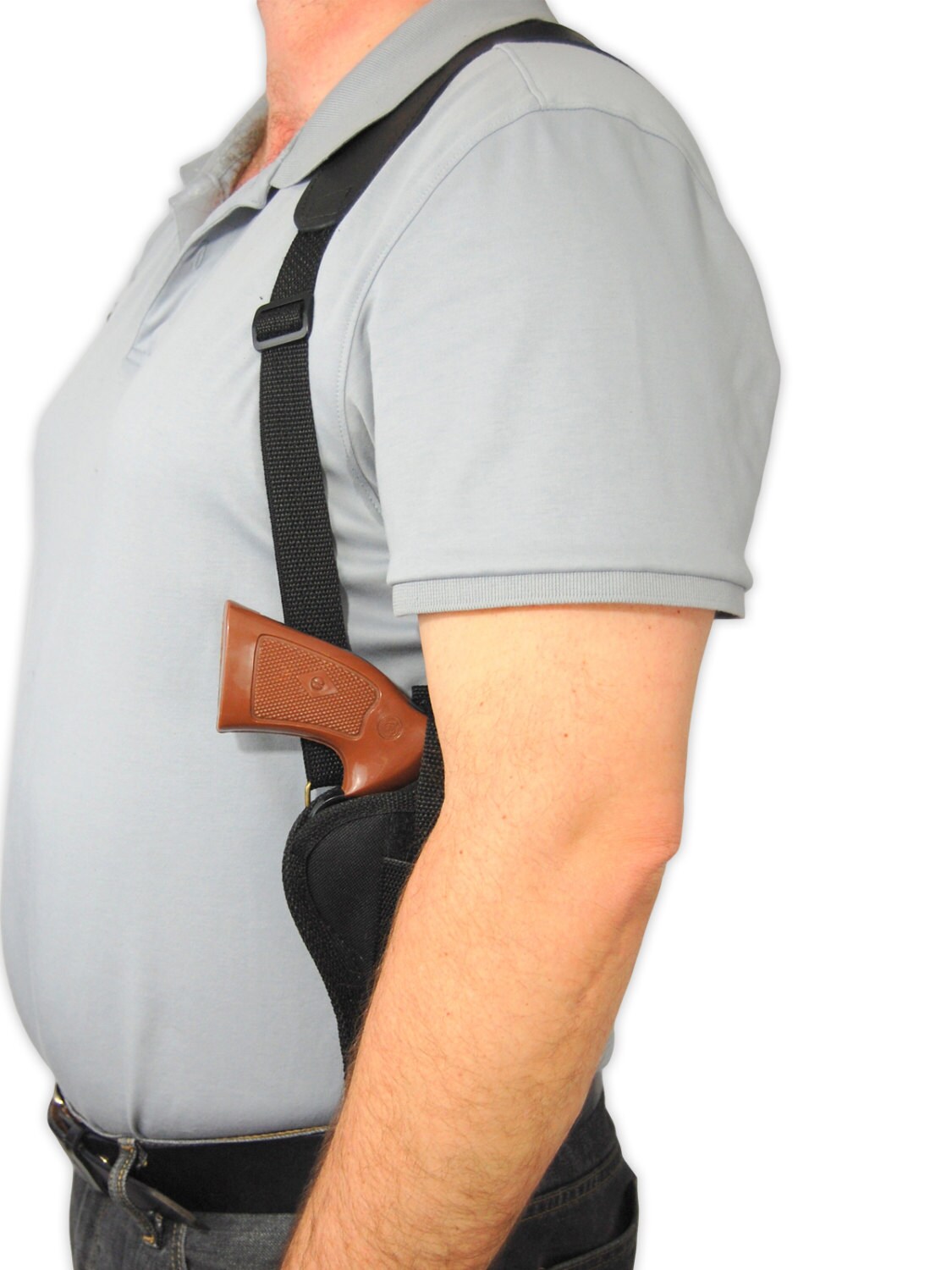 Holster D'épaule Dissimulé Universel – Étui Pistolet Réglable, Tirage Rapide Droitier/gaucher - 14