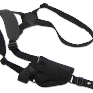 New Vertical Concealment Shoulder Holster for 2&quot; Snub Nose .38 .357 Revolvers (#53-2VR)