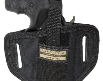 New 6 Position Ambidextrous Concealment Pancake Holster for 2" Snub Nose Revolvers (#34R)