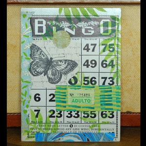 Collage de Bingo de Mariposas