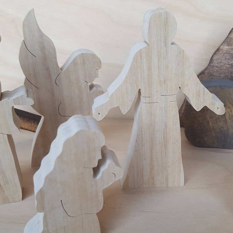 COMPLETE Easter Resurrection Nativity Set9pieceseaster Etsy