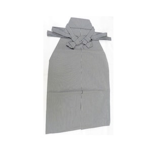 Men’s Hakama, Japanese Hakama, Kimono Pants, Kimono Mens Pants, Kimono Skirts, Striped Hakama,  Grey Hakama
