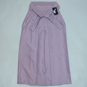 Hakama , Pale Purple Hakama, Womens Kimono Skirt, Silky Hakama, Kimono Pants, Japanese Hakama, Womens Hakama