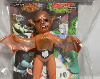 Kamen Rider Sofubi Kaiju Bat Man 2000 Japan Japanese Unifive Toy 23cm
