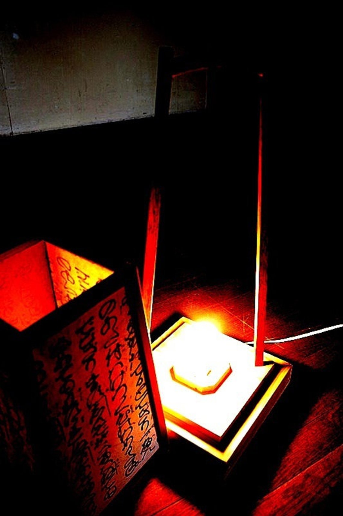 Andon Lamp Japanese Lamp Japanese Andon Lamp Shade Etsy