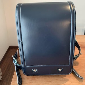Randoseru, cuir de vachette Randoseru, cartable Randoseru, Randoseru japonais, sac à dos noir, Randoseru léger, sac à dos léger,