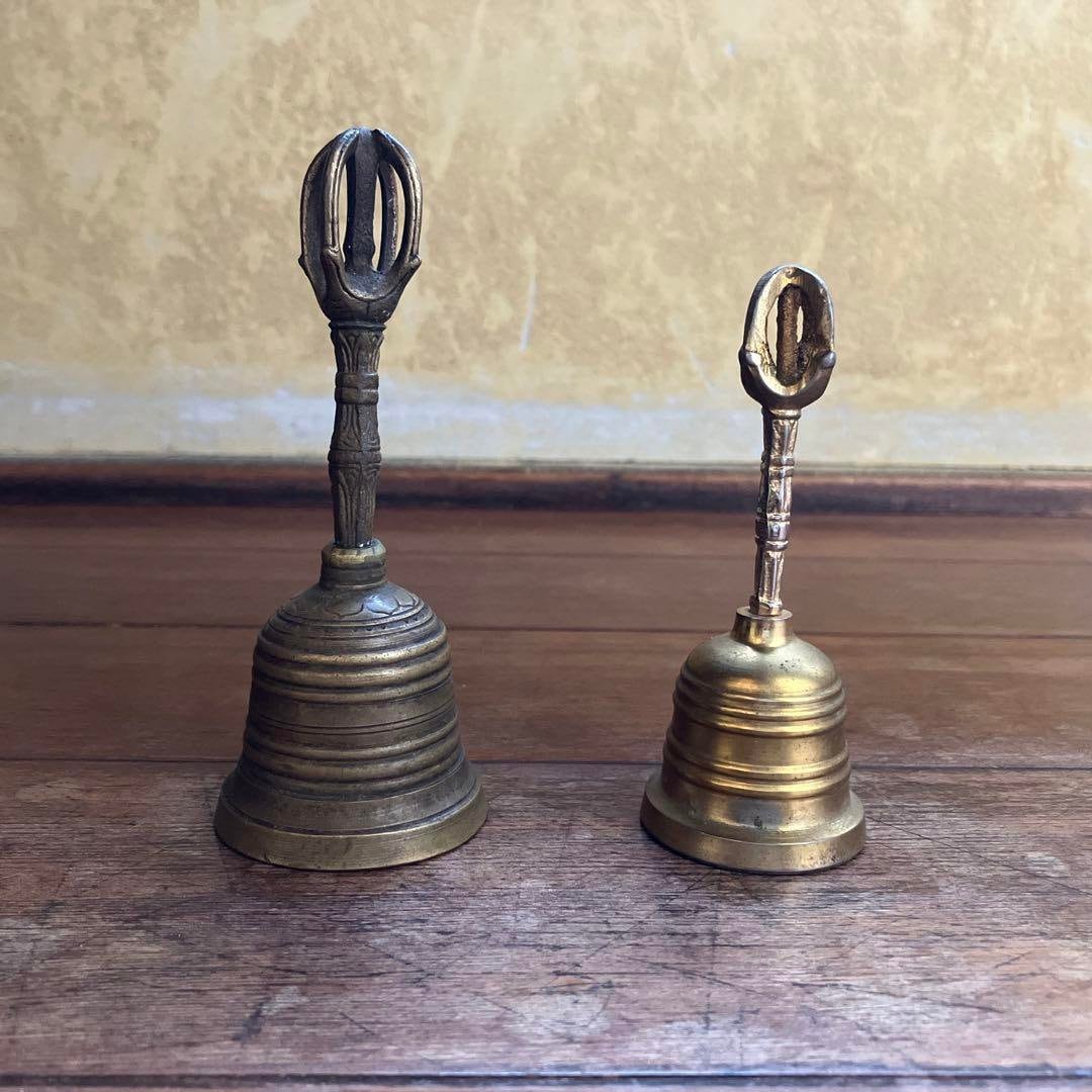 Japanese Vintage Buddhist Altar Ware Bell Lot of 2 Ornament - Etsy