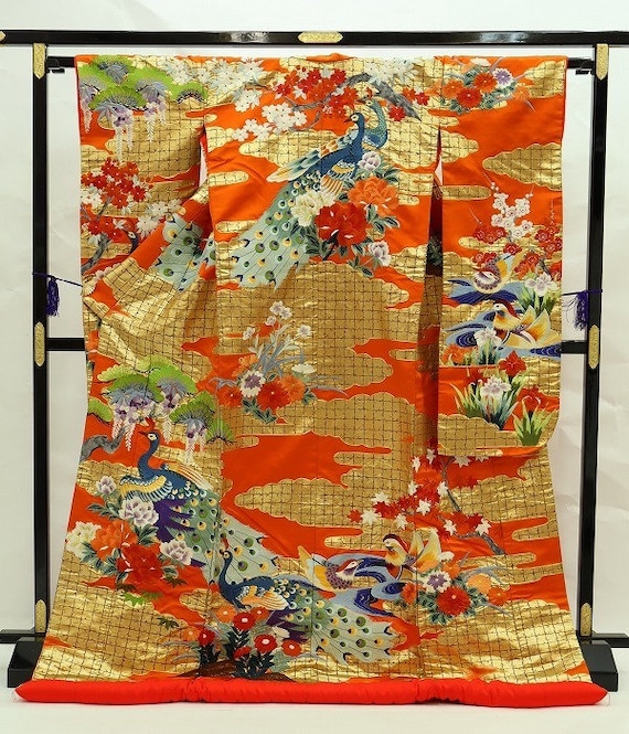 Uchikake Kimono, Wedding Kimono, Japanese Kimono ,